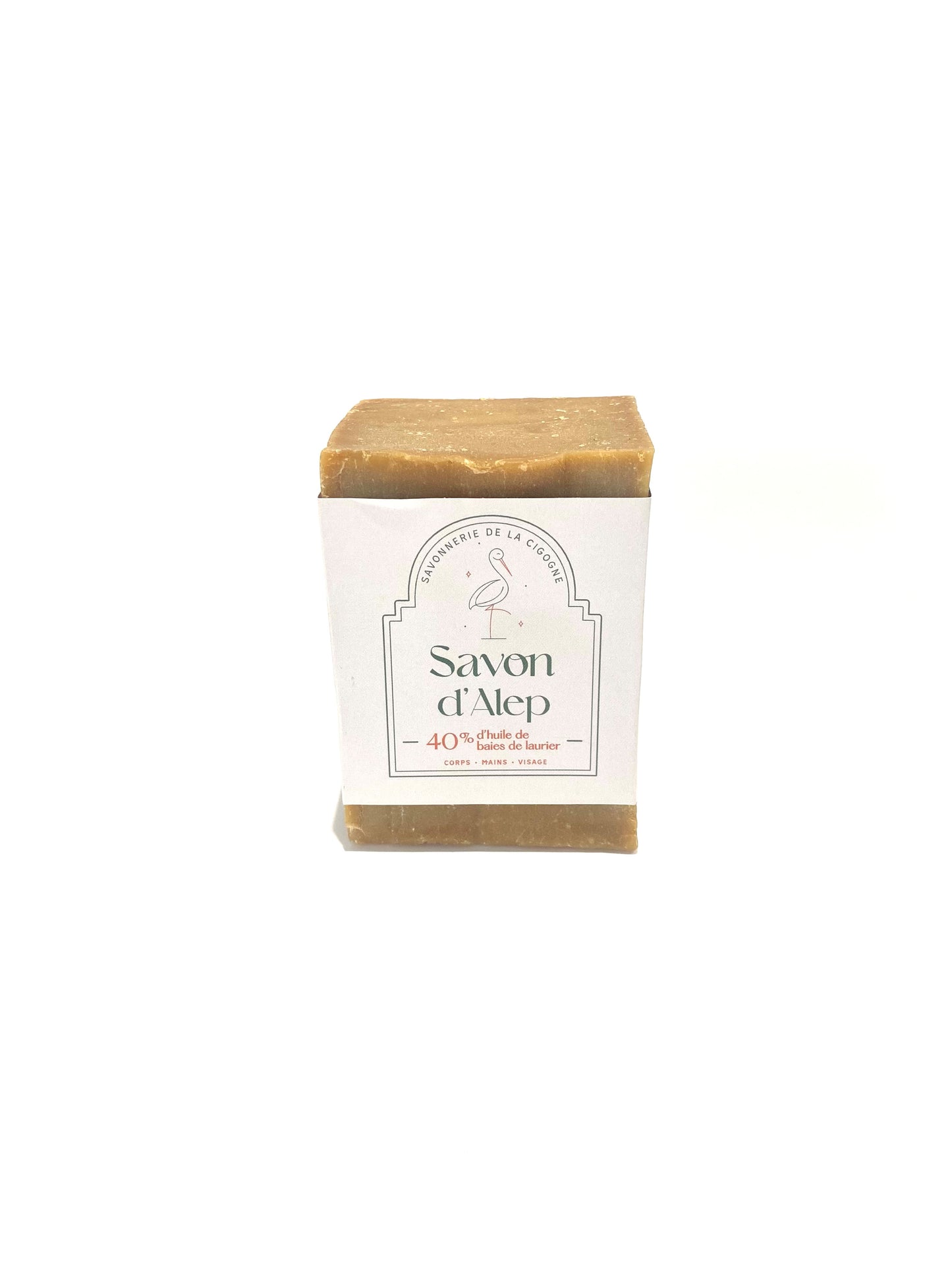 Savon d’Alep à 40% huile de baies de laurier